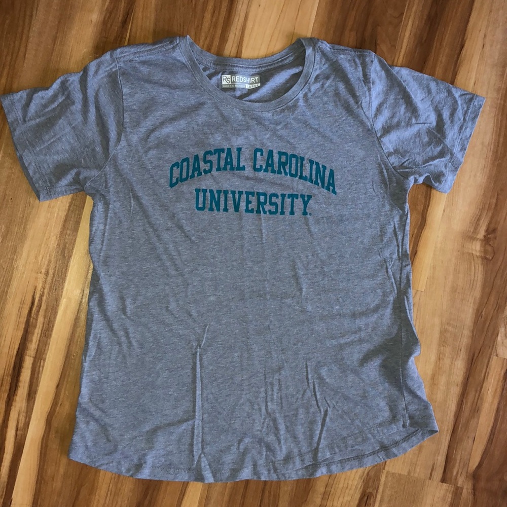 Coastal Carolina gray & teal t-shirt
